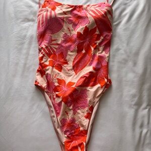 Roxy Floral One-Piece Swimsuit